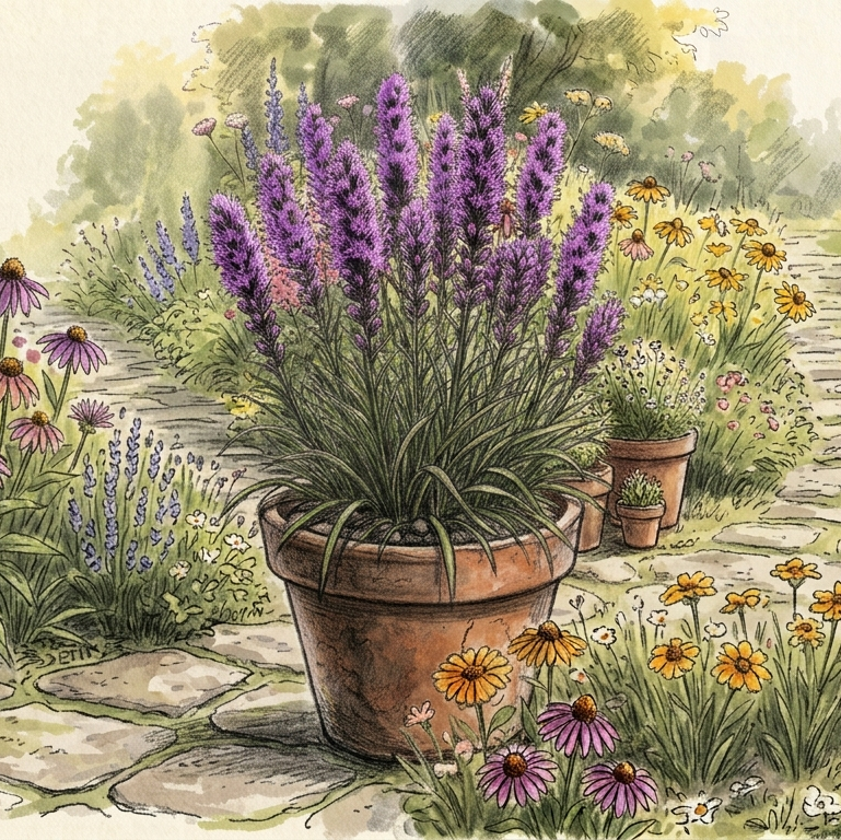 Liatris Alba